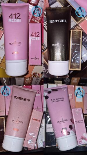 Hidratante Inspiração Perfumes Importados -Moments Paris